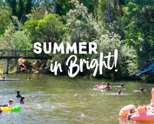 Riverside, Holiday Park, Bright Porepunkah Holiday Park, Tubing, Ovens River, Family Fun, Splash Park, Summer
